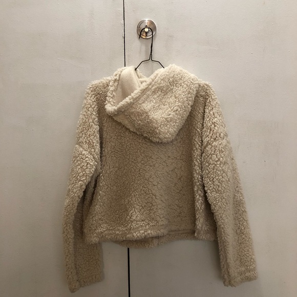 Cream fleece co-ord set - Picture 2 of 3